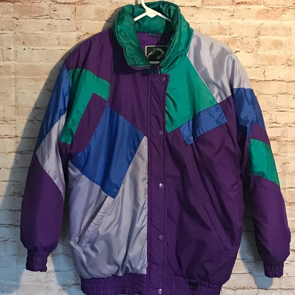 Green mountain 80's 90's Y2K ski jacket size L